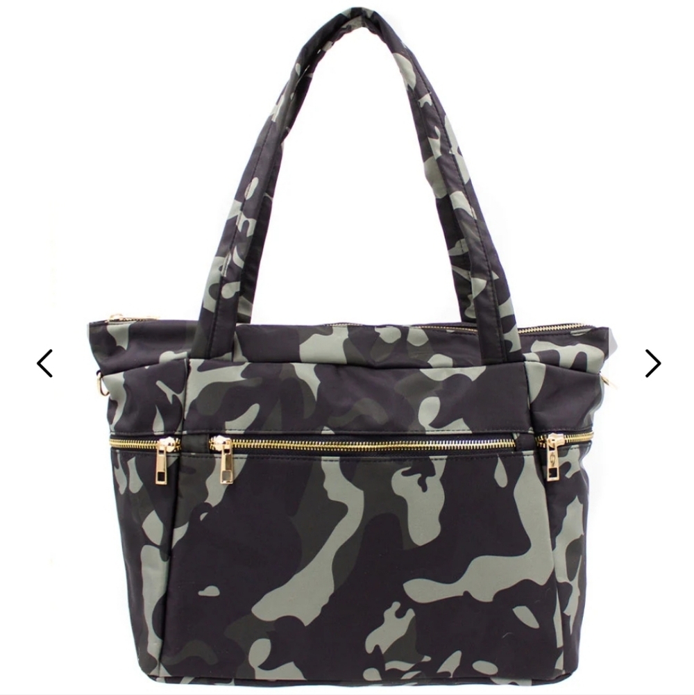 K. Carroll Camouflage Shoulder Bag